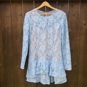 BCBG MaxAzria 10 Mini Lace Dress